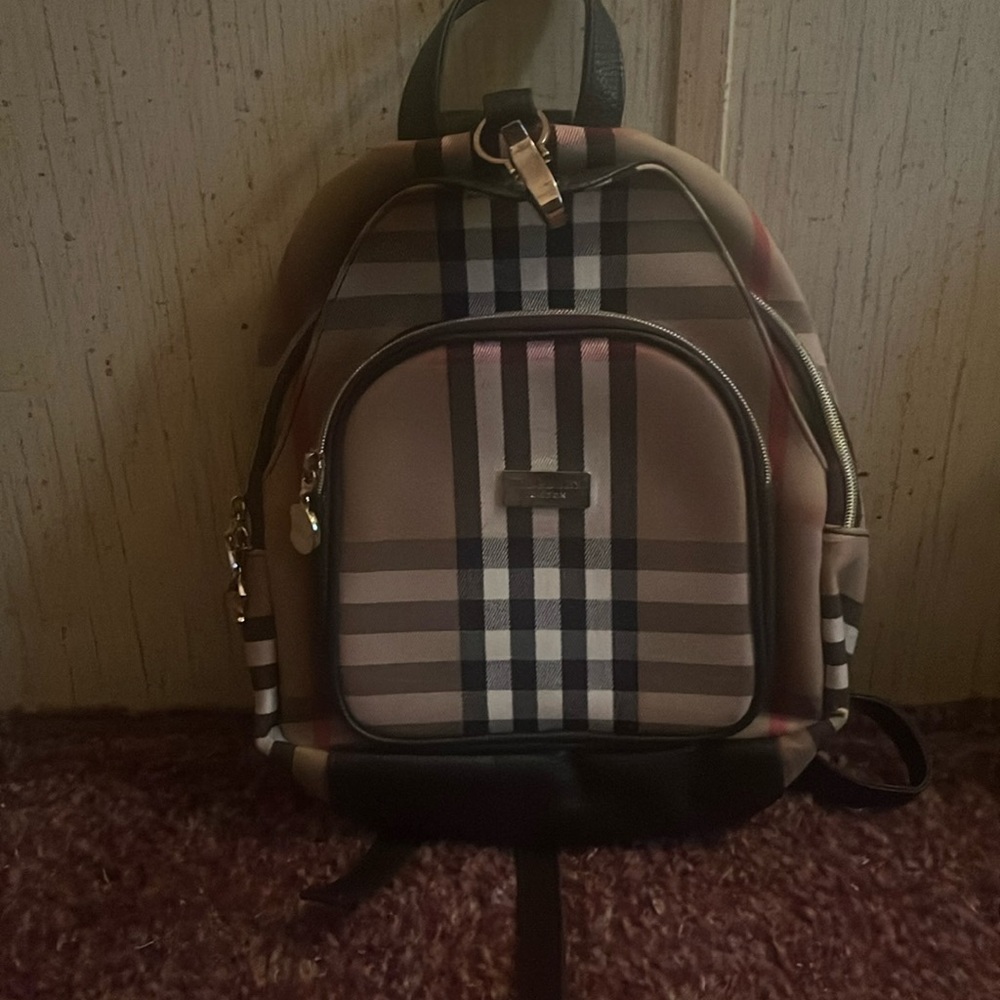 Burberry London knapsack purse.